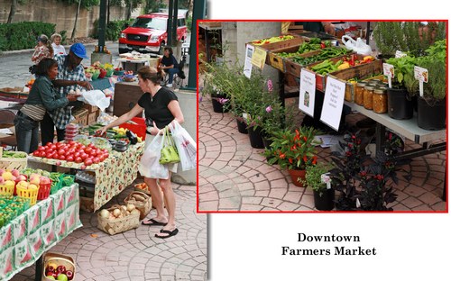 Farmer's Market held in downtown Winston-Salem